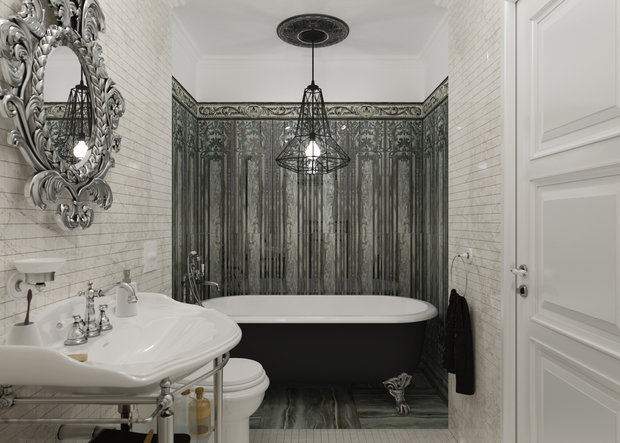 Фото из портфолио Винтажная классика. – фотографии дизайна интерьеров на INMYROOM
