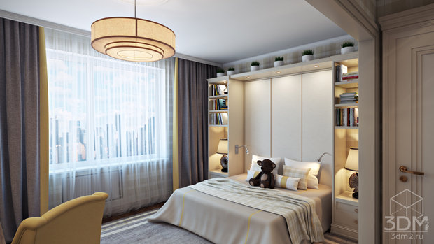 Фото из портфолио 3dm2 – фотографии дизайна интерьеров на INMYROOM