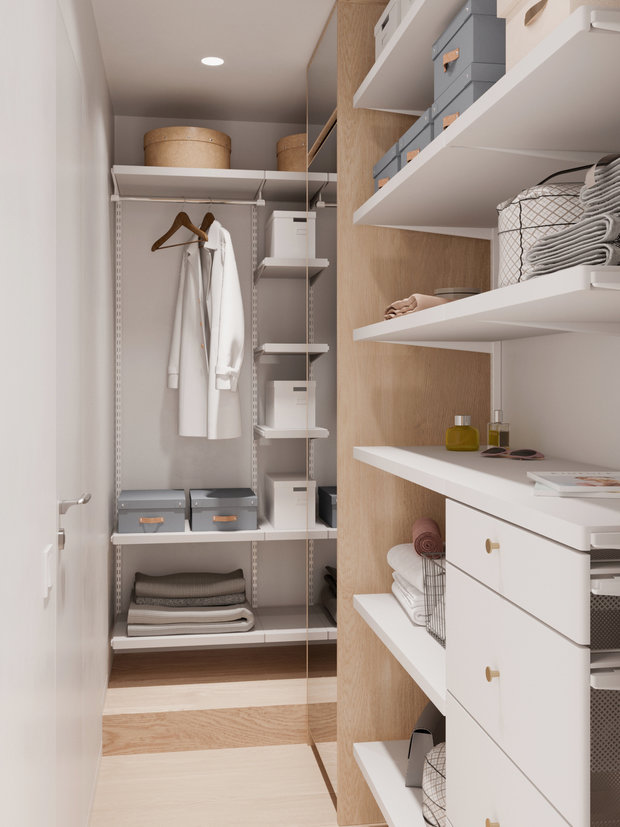 Фото из портфолио Однокомнатная квартира СПб, 45 м2 – фотографии дизайна интерьеров на INMYROOM