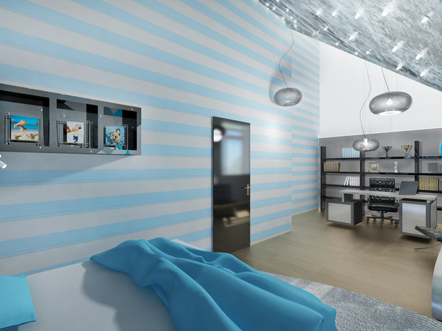 Фото из портфолио Космос в детской  – фотографии дизайна интерьеров на INMYROOM