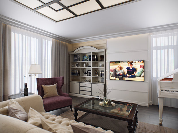 Фото из портфолио  NOBLE CLASSICS – фотографии дизайна интерьеров на INMYROOM