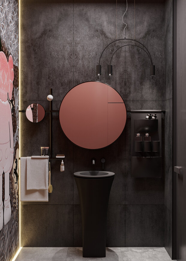 Фото из портфолио Квартира в Москве в ЖК HEADLINER – фотографии дизайна интерьеров на INMYROOM