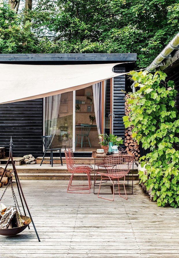 Фотография: Терраса в стиле Лофт, Дом и дача, как обновить дачный дом – фото на INMYROOM