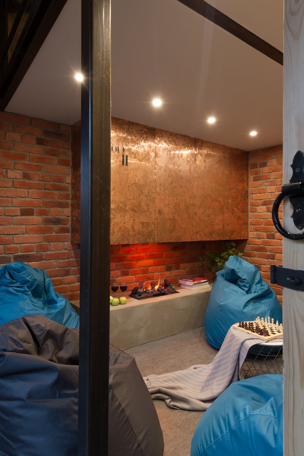 Фотография: Гостиная в стиле Лофт, Квартира, Проект недели, Санкт-Петербург, Макс Жуков, ToTaste Studio, 4 и больше, Более 90 метров – фото на INMYROOM