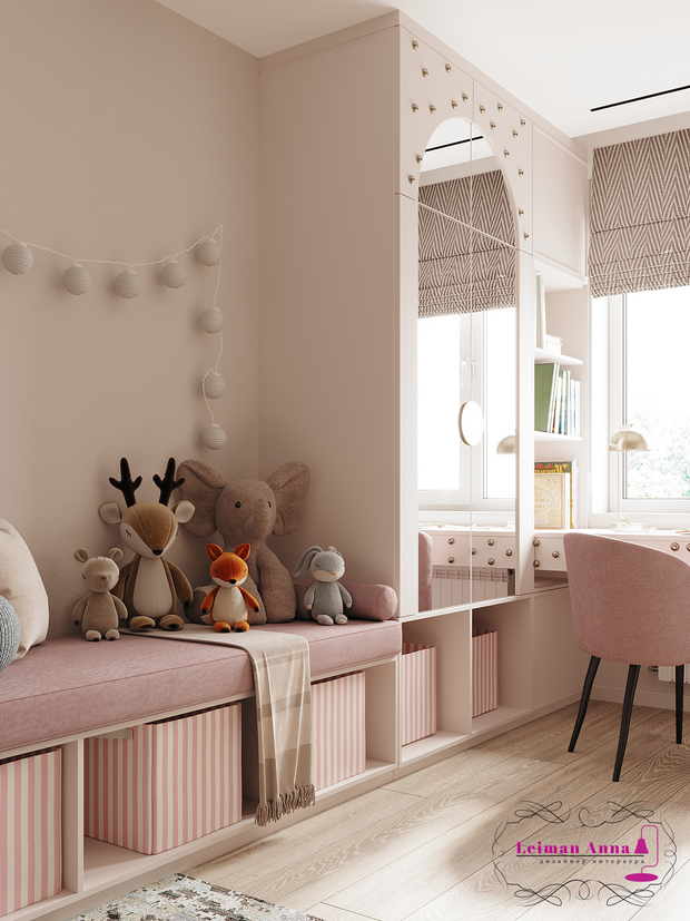 Фото из портфолио Детская – фотографии дизайна интерьеров на INMYROOM