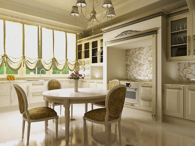 Фото из портфолио Загородный дом в поселке "Павлово", 1000 м2 – фотографии дизайна интерьеров на INMYROOM