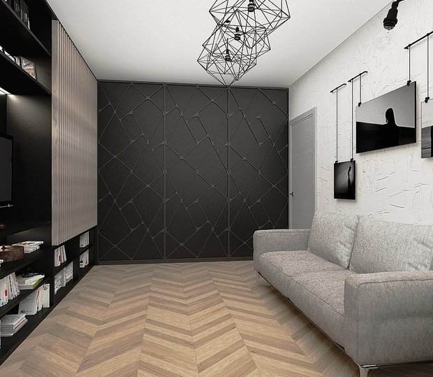 Фото из портфолио Квартира в Домодедово – фотографии дизайна интерьеров на INMYROOM