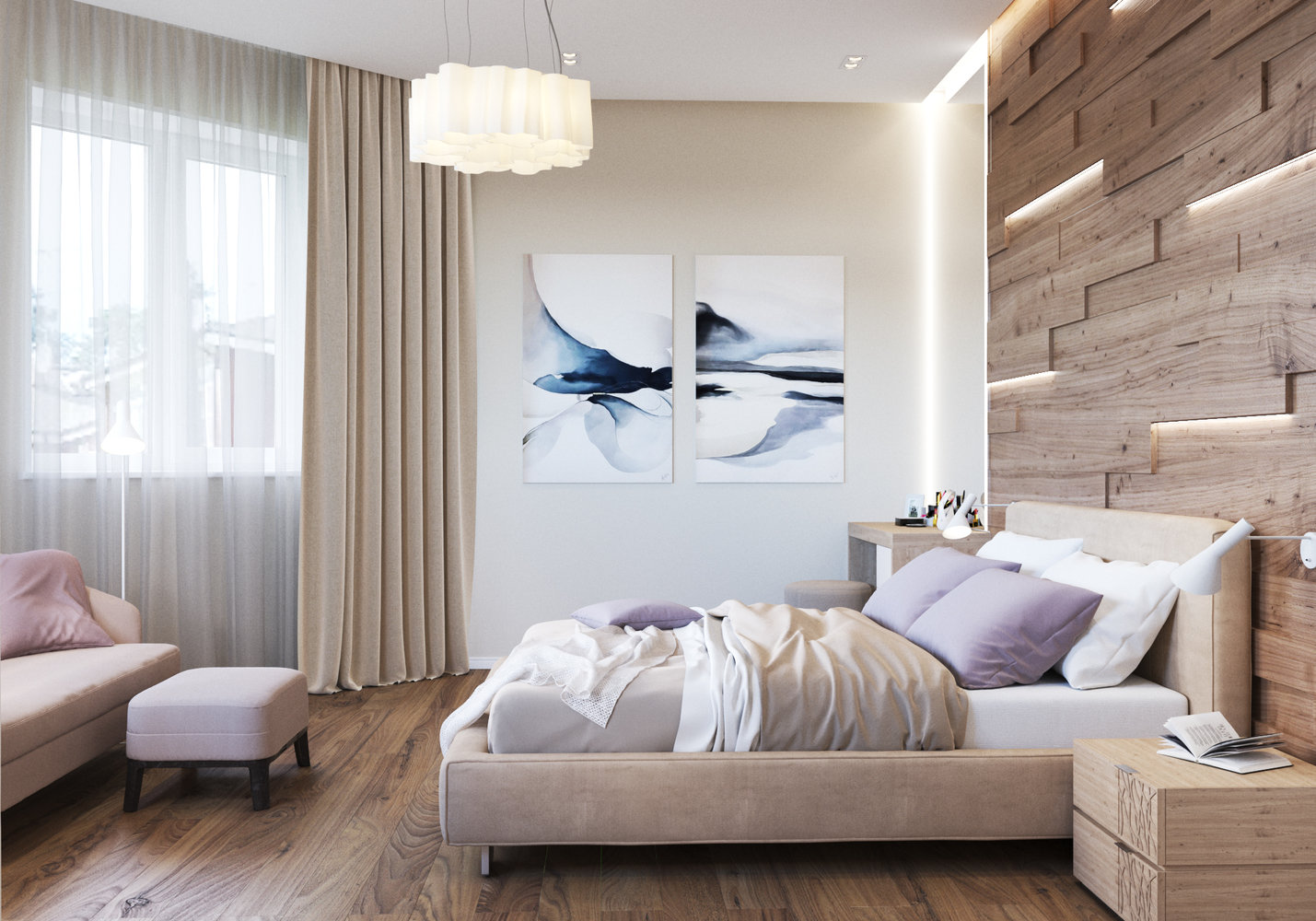 Фотография: Спальня в стиле Современный, Лофт, Эклектика, Дом, Проект недели, Балашиха, 4 и больше, Более 90 метров, Deus of House – фото на INMYROOM