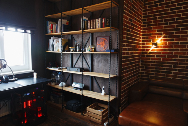 Фотография: Кабинет в стиле Лофт, Офис, Советы, энциклопедия_декор, энциклопедия_интерьер, как обустроить кабинет – фото на INMYROOM
