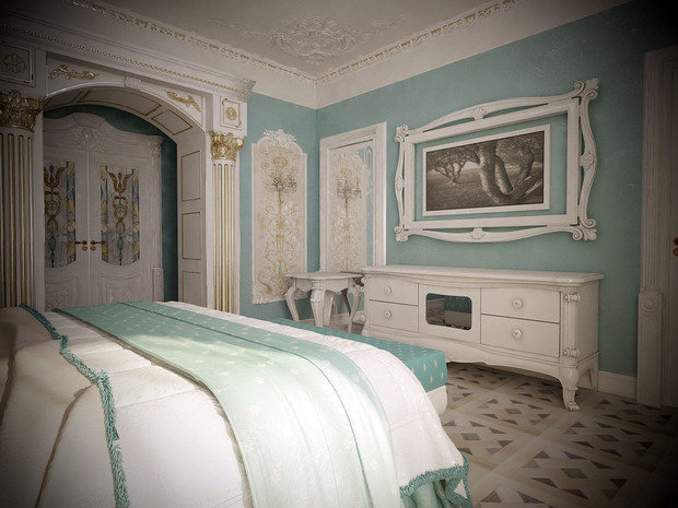 Фото из портфолио спальня  – фотографии дизайна интерьеров на INMYROOM
