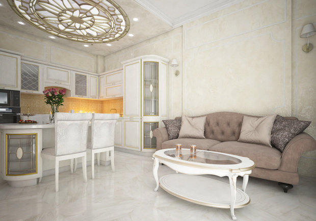 Фото из портфолио Проект квартиры 50м.кв. – фотографии дизайна интерьеров на INMYROOM