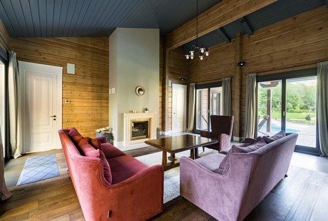 Баня из клееного бруса 195 м2