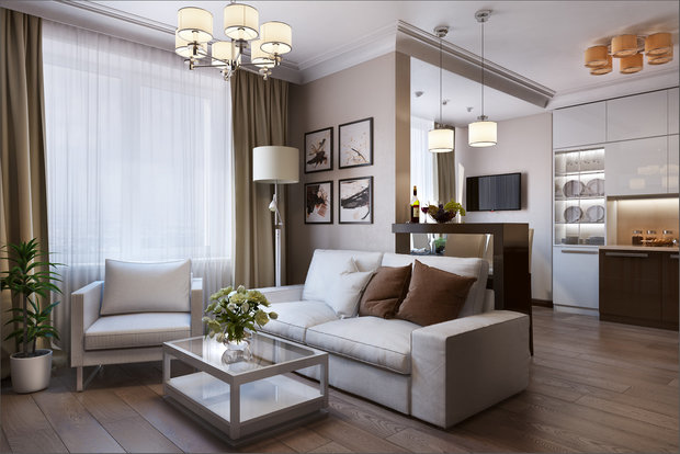 Фото из портфолио Семейный уют – фотографии дизайна интерьеров на INMYROOM