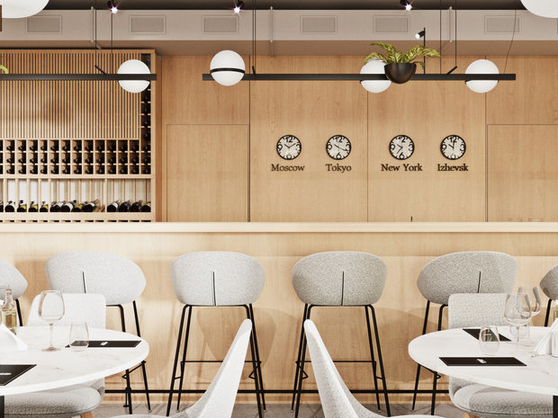 Фото из портфолио Ресторан ЭКО – фотографии дизайна интерьеров на INMYROOM