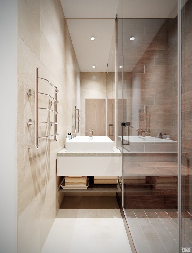 Фото из портфолио Aristocrat - 75m | Современный минимализм – фотографии дизайна интерьеров на INMYROOM