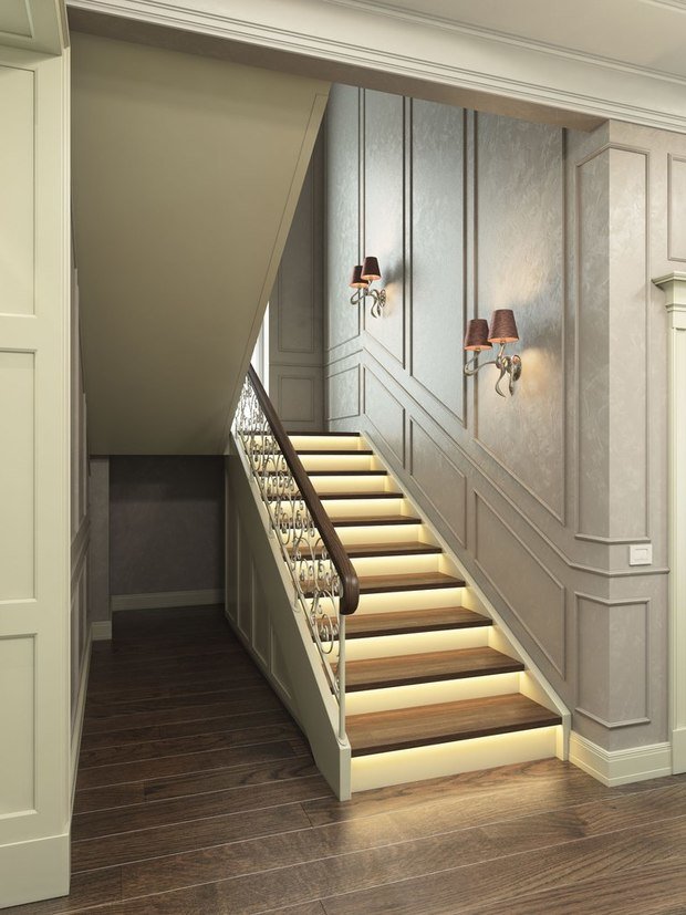 Фото из портфолио Дизайн интерьера частного дома в Подмосковье – фотографии дизайна интерьеров на INMYROOM