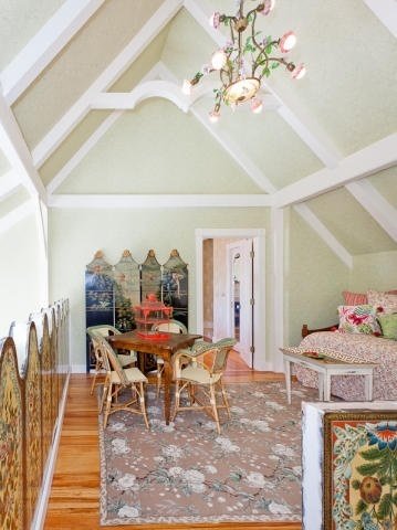 Фотография: Детская в стиле Восточный, Лофт, Дизайн интерьера, Чердак, Мансарда – фото на INMYROOM