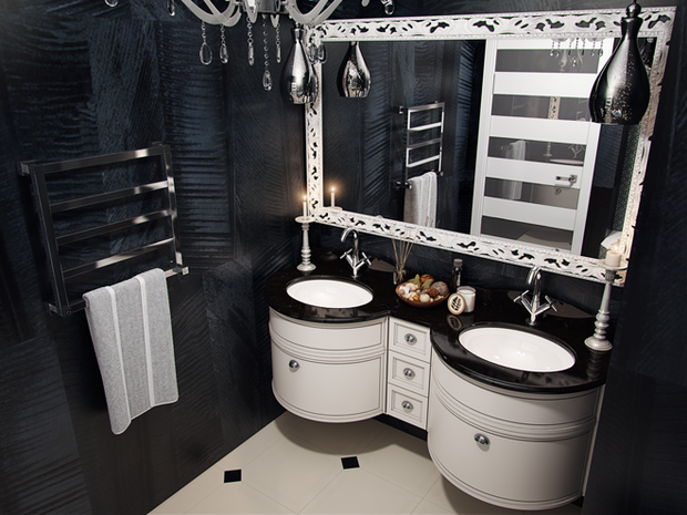 Фото из портфолио Квартира в красных тонах – фотографии дизайна интерьеров на INMYROOM