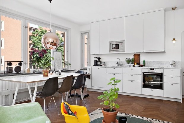 Фото из портфолио Norrbackagatan 60,1 tr – фотографии дизайна интерьеров на INMYROOM