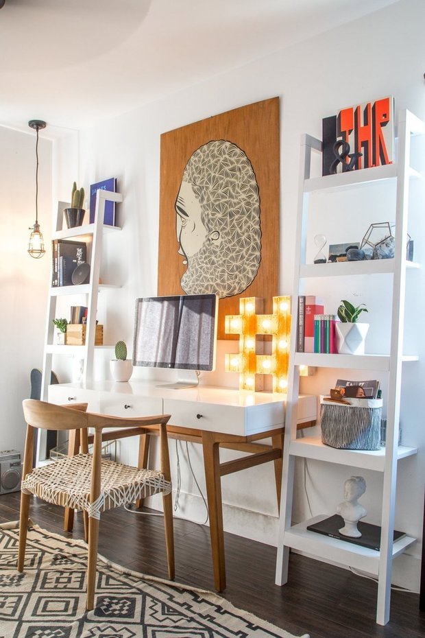 Фото из портфолио Немного хаоса и цвета в интерьере – фотографии дизайна интерьеров на INMYROOM