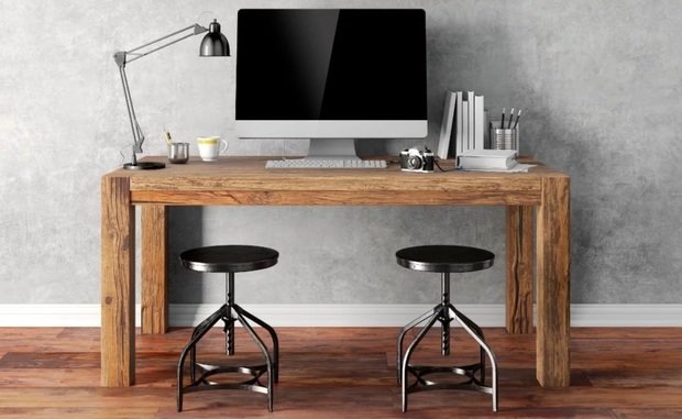 Фотография: Кабинет в стиле Лофт, Офис, Советы, энциклопедия_декор, энциклопедия_интерьер, как обустроить кабинет – фото на INMYROOM