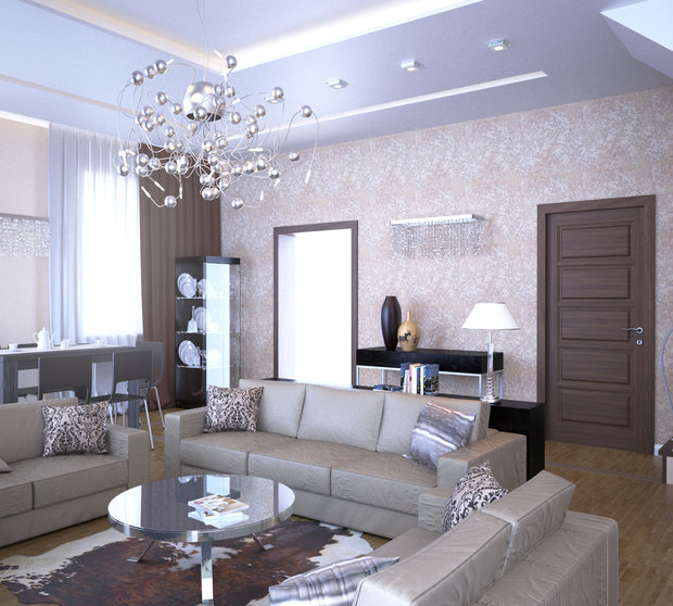 Фото из портфолио Частный дом в д. Уварово. – фотографии дизайна интерьеров на INMYROOM