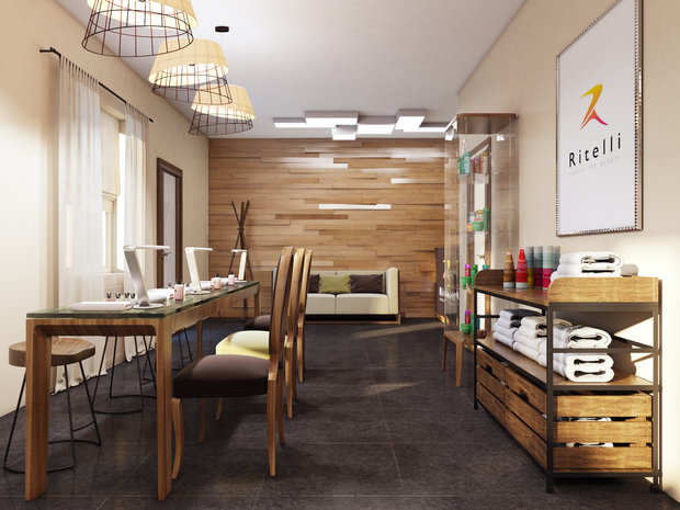 Фото из портфолио Салон красоты – фотографии дизайна интерьеров на INMYROOM