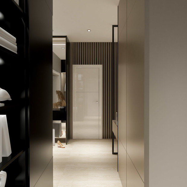 Фото из портфолио Квартира 58 кв.м – фотографии дизайна интерьеров на INMYROOM