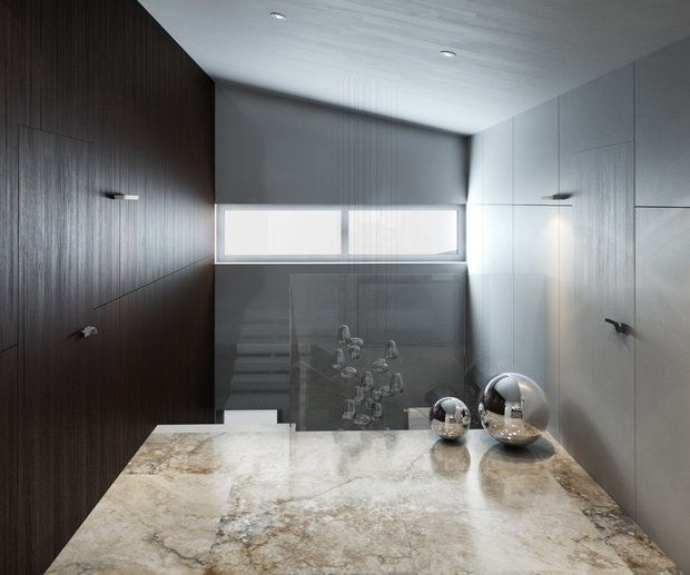 Фото из портфолио Проект загородного дома 310 кв.м. в поселке Подмосковные вечера – фотографии дизайна интерьеров на INMYROOM