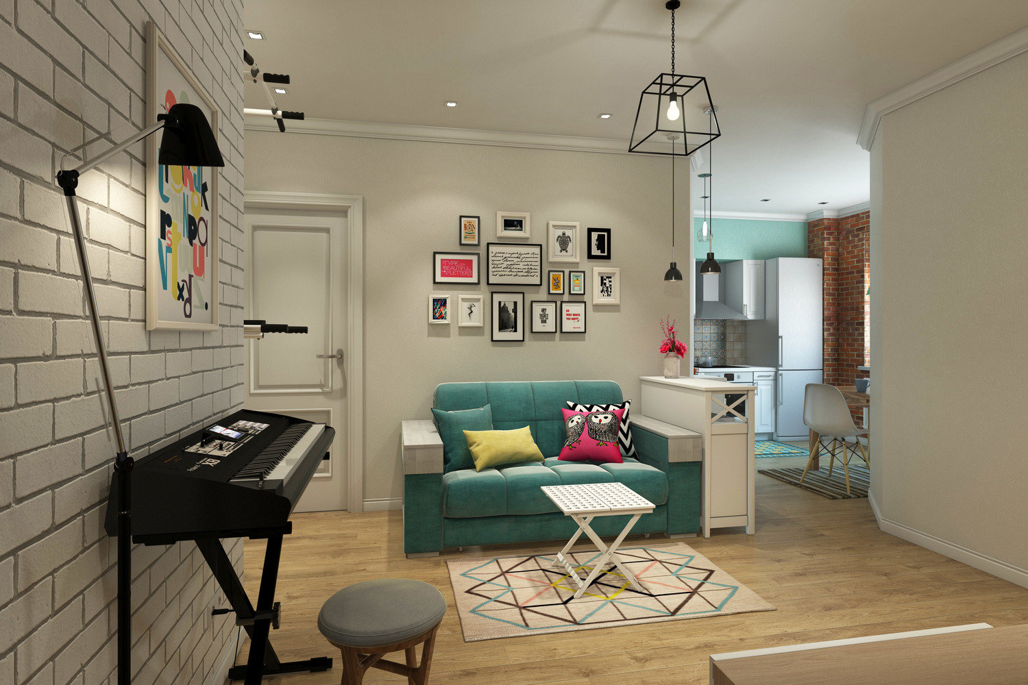 Фото из портфолио Скандинавская квартира. Из двушки в трешку – фотографии дизайна интерьеров на INMYROOM Фото из портфолио Скандинавская квартира. Из двушки в трешку – фотографии дизайна интерьеров на INMYROOM