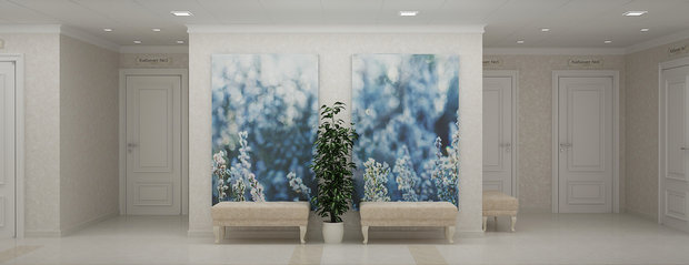 Фото из портфолио Холл в поликлинике – фотографии дизайна интерьеров на INMYROOM