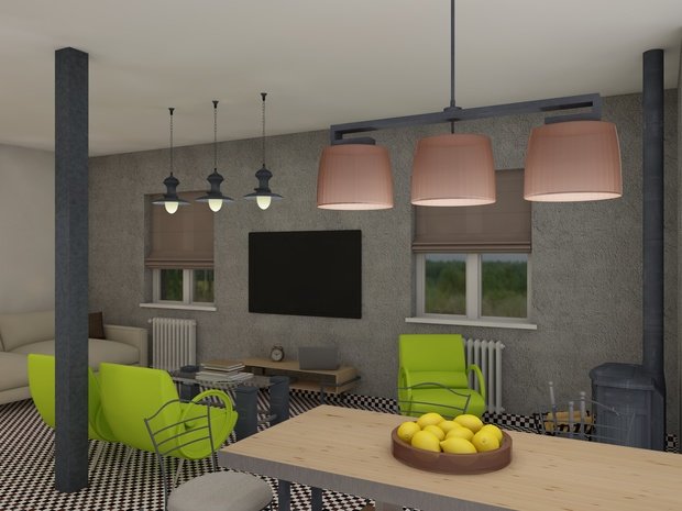 Фотография: Кухня и столовая в стиле Лофт – фото на INMYROOM