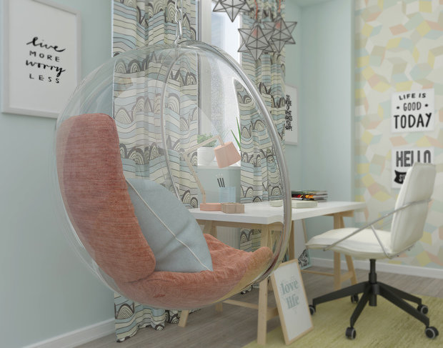 Фото из портфолио Детская комната "Boy tomboy" – фотографии дизайна интерьеров на INMYROOM