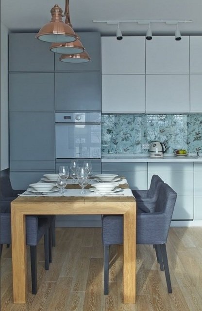 Фотография: Кухня и столовая в стиле , Малогабаритная квартира, Индустрия, События, Проект недели, Перепланировка – фото на INMYROOM Фотография: Кухня и столовая в стиле , Малогабаритная квартира, Индустрия, События, Проект недели, Перепланировка – фото на INMYROOM