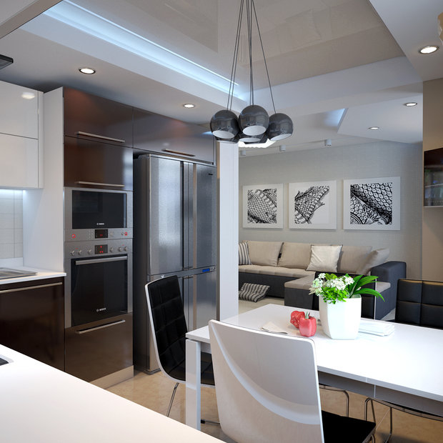 Фото из портфолио Идеи для кухни – фотографии дизайна интерьеров на INMYROOM