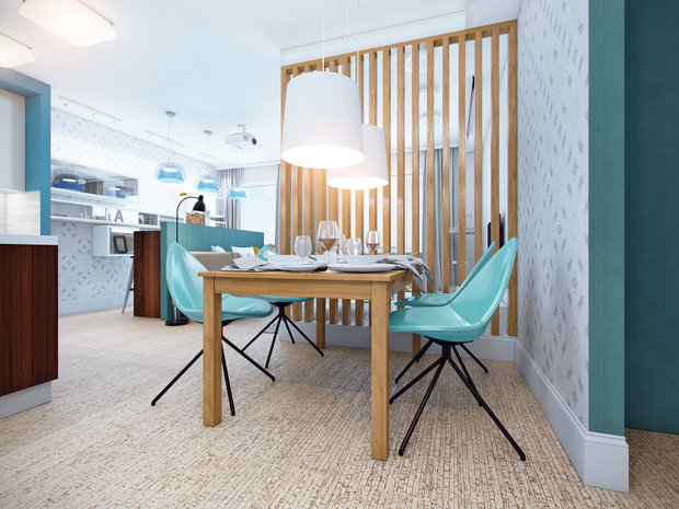 Фотография: Кухня и столовая в стиле Современный, Эко, Декор интерьера, Квартира, Планировки, Хранение, Текстиль, Освещение, Декор, Мебель и свет, Минимализм, Проект недели, Перепланировка – фото на INMYROOM
