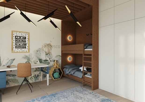 Фото из портфолио Минимализм с элементами арта – фотографии дизайна интерьеров на INMYROOM