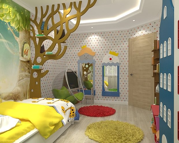 Фото из портфолио Черничный взрыв!!! – фотографии дизайна интерьеров на INMYROOM