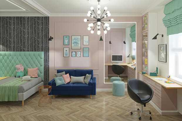Фото из портфолио Квартира в сталинском доме – фотографии дизайна интерьеров на INMYROOM