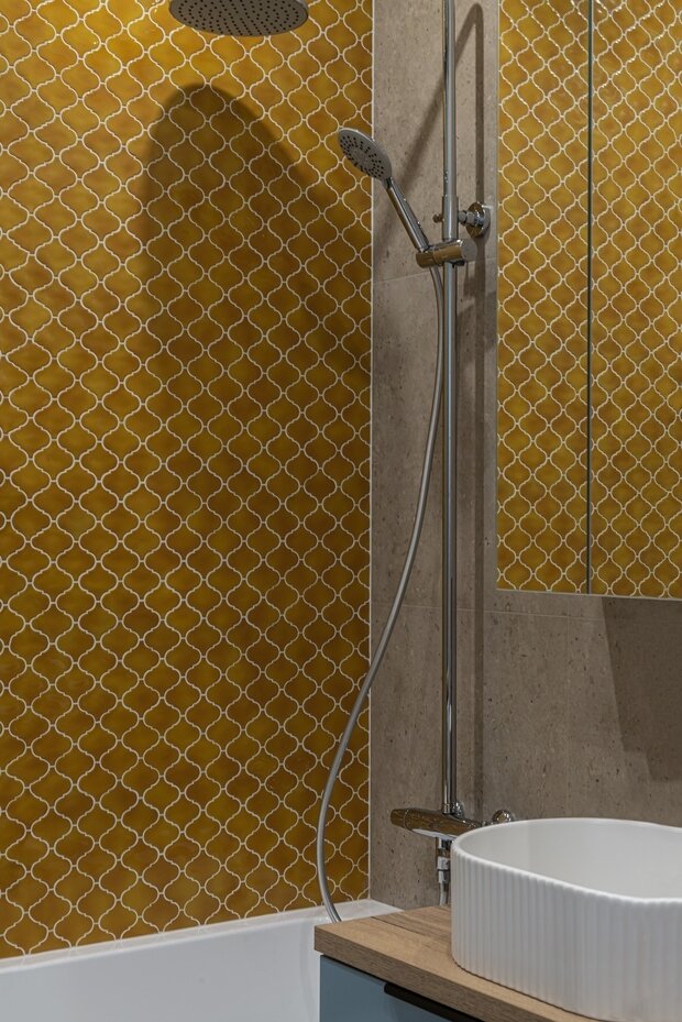 Фотография: Ванная в стиле Современный, Квартира, Проект дня, Ростов-на-Дону, 3 комнаты, 60-90 метров, DKForm, Анна Розенко, Юлия Клочко – фото на INMYROOM