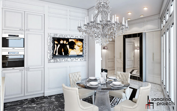 Фото из портфолио "Кухня для ценителей классики"  – фотографии дизайна интерьеров на INMYROOM