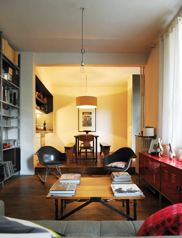 Фото из портфолио Обаятельный Парижский чердак – фотографии дизайна интерьеров на INMYROOM