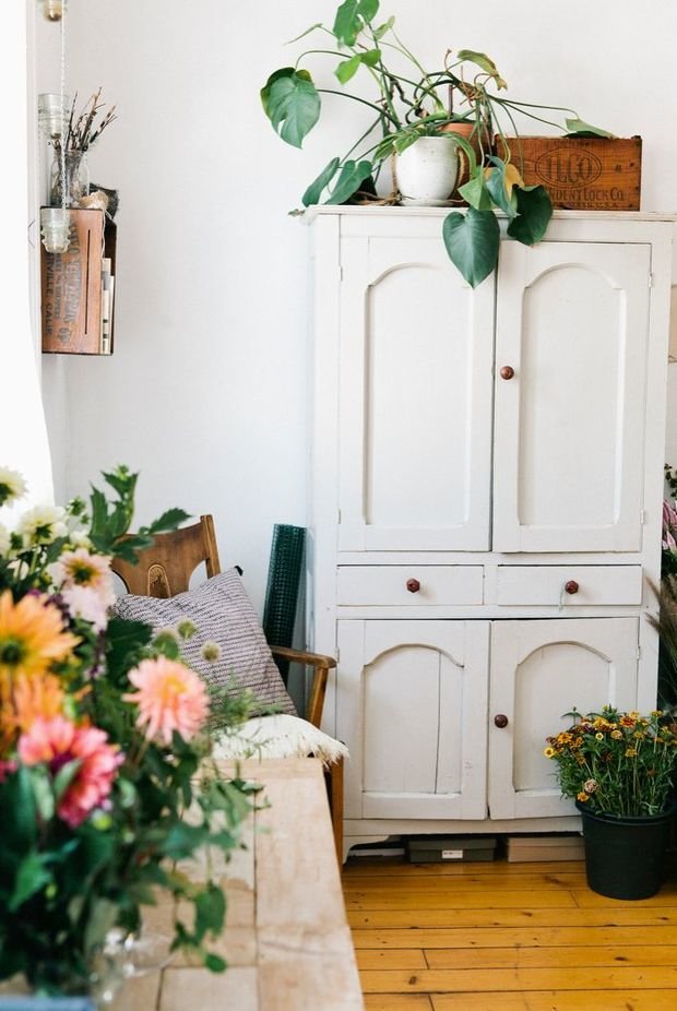 Фотография: Декор в стиле Прованс и Кантри, Малогабаритная квартира, Квартира, Флористика, Стиль жизни, Зимний сад – фото на INMYROOM