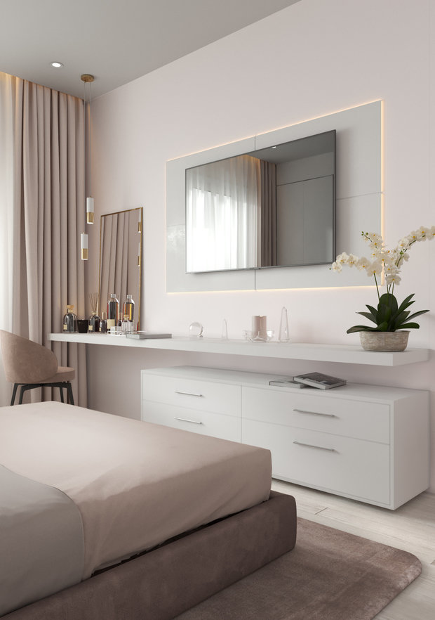 Фото из портфолио Квартира в ЖК Москва – фотографии дизайна интерьеров на INMYROOM