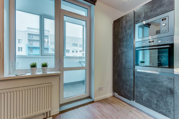 Фото из портфолио Ремонт 1 комнатной квартиры для брутального мужчины – фотографии дизайна интерьеров на INMYROOM