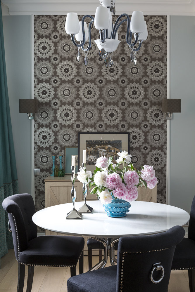 Фотография: Кухня и столовая в стиле Эклектика, Современный, Квартира, Проект недели, Москва, Евгений Кулибаба, Монолитный дом, 2 комнаты, 40-60 метров, Мария Черкасова – фото на INMYROOM Фотография: Кухня и столовая в стиле Эклектика, Современный, Квартира, Проект недели, Москва, Евгений Кулибаба, Монолитный дом, 2 комнаты, 40-60 метров, Мария Черкасова – фото на INMYROOM