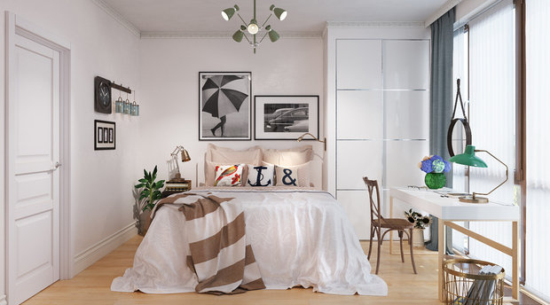 Фото из портфолио Дизайн интерьера трехкомнатной квартиры ЖК Да Винчи, г. Одинцово – фотографии дизайна интерьеров на INMYROOM