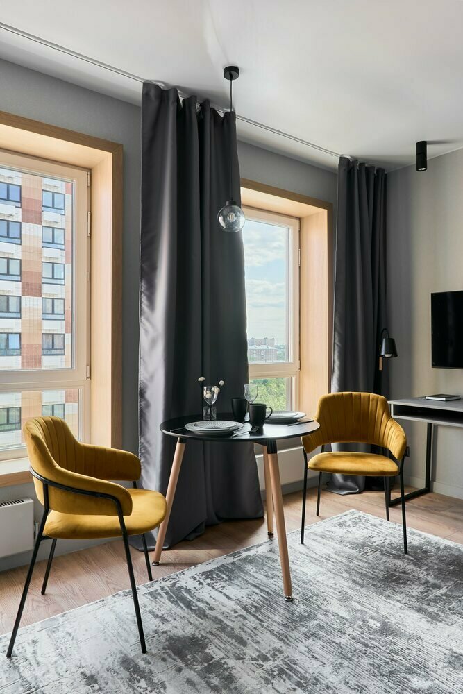 Фотография: Кухня и столовая в стиле Современный, Минимализм, Малогабаритная квартира, Квартира, Студия, Проект недели, Москва, Монолитный дом, до 40 метров, SST DESIGN, Светлана Тяговская – фото на INMYROOM Фотография: Кухня и столовая в стиле Современный, Минимализм, Малогабаритная квартира, Квартира, Студия, Проект недели, Москва, Монолитный дом, до 40 метров, SST DESIGN, Светлана Тяговская – фото на INMYROOM