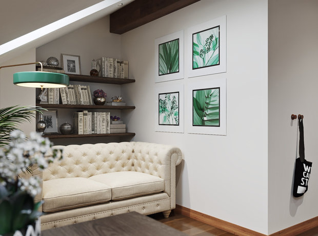 Фото из портфолио Мансарда – фотографии дизайна интерьеров на INMYROOM