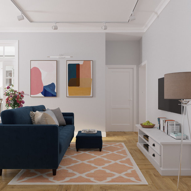 Фото из портфолио KRUPSKAYA FLAT – фотографии дизайна интерьеров на INMYROOM